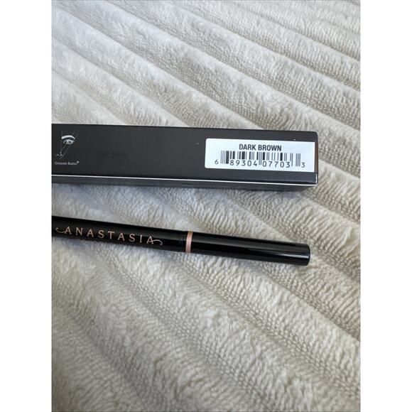 Authentic Anastasia Beverly Hills Brow Wiz Skinny Brow Pencil Dark BROWN NIB - Picture 6 of 7